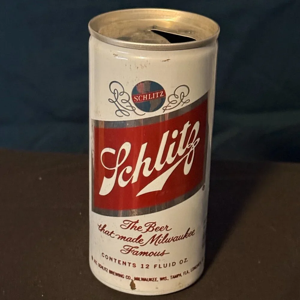 Schlitz Vintage Beer can